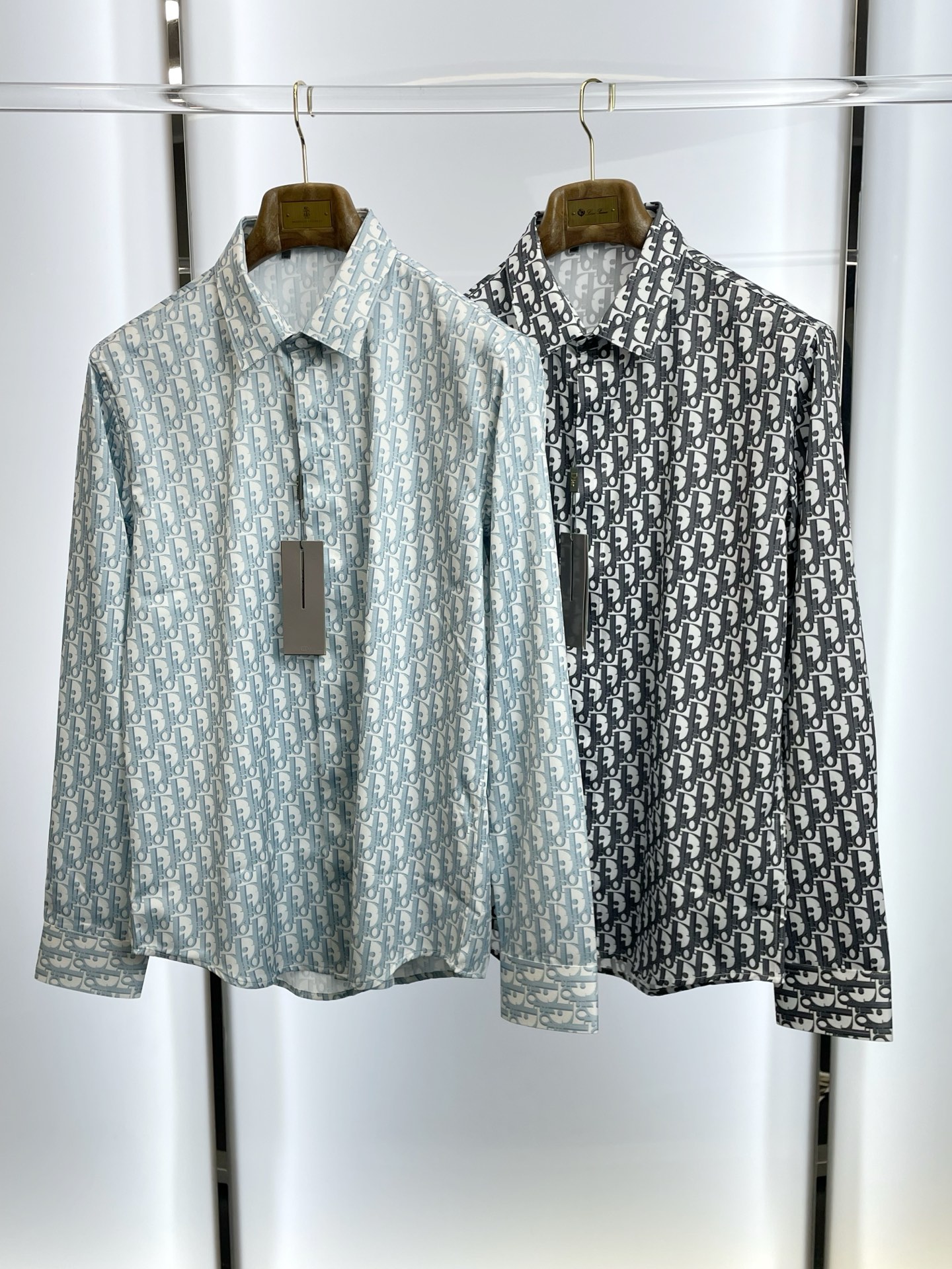 。Dior迪奥💥砸锅卖铁都要上的新款新款男士休闲衬衫 高端定制 高端版本 时尚百搭爆款⚠️⚠️✨✨进口面