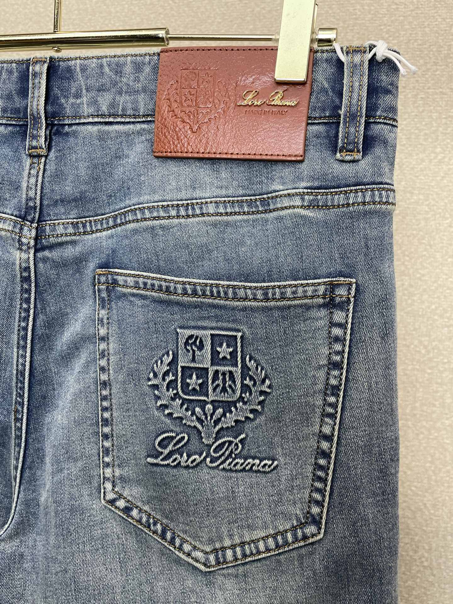 。Loro Piana-Loro Piana诺悠翩雅💥砸锅卖铁都要上的新款新款休闲牛仔裤👖高端版本！专柜