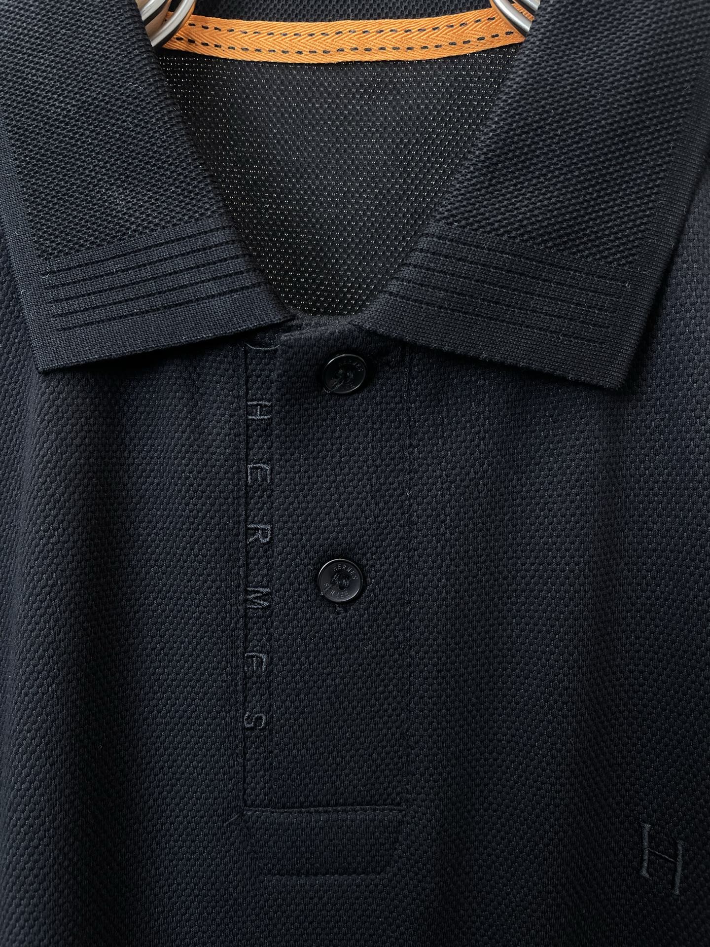 。Hermès爱马仕💥砸锅卖铁都要上的新款新款原单男士休闲短袖 高端定制 高端版本 时尚百搭爆款⚠️⚠️