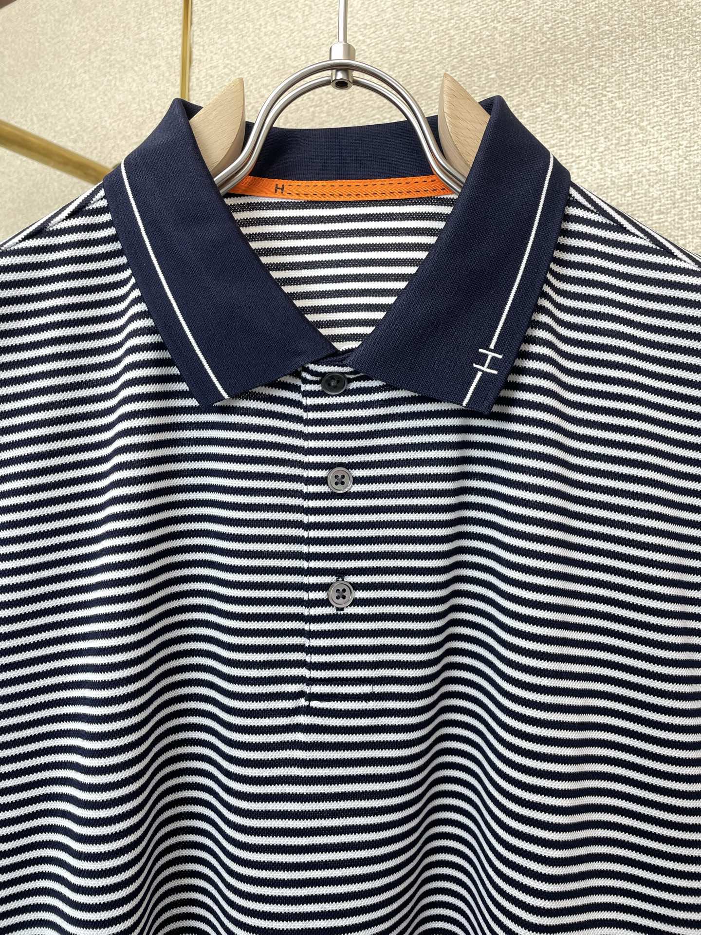 。Hermès爱马仕💥砸锅卖铁都要上的新款新款原单男士休闲短袖 高端定制 高端版本 时尚百搭爆款⚠️⚠️