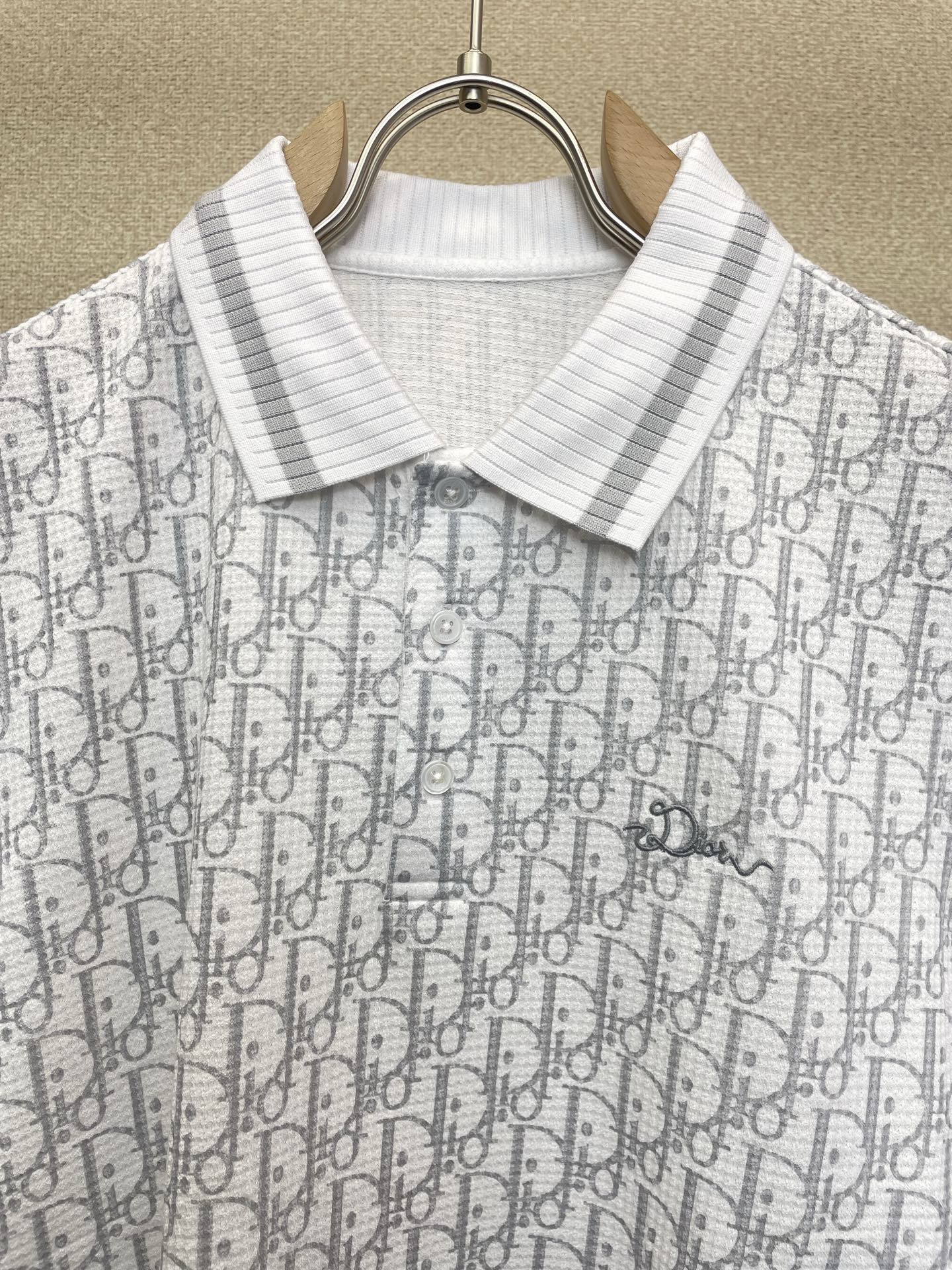 。Dior迪奥💥砸锅卖铁都要上的新款新款原单男士休闲短袖 高端定制 高端版本 时尚百搭爆款⚠️⚠️✨✨进