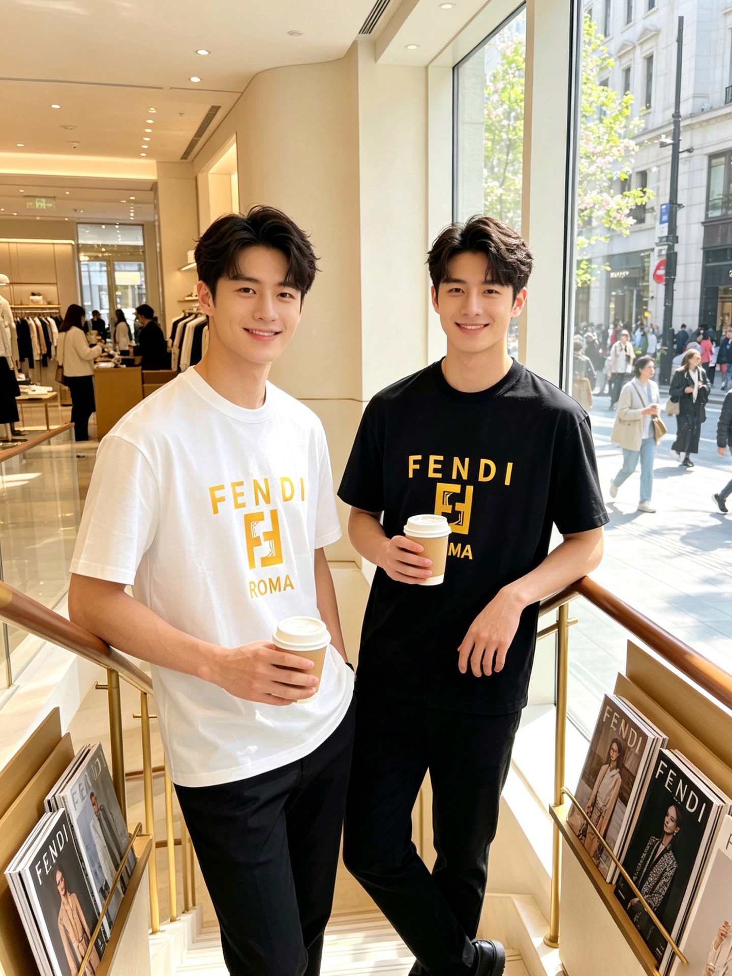 。FENDI芬迪💥砸锅卖铁都要上的新款新款原单男士休闲短袖 高端定制 高端版本 时尚百搭爆款⚠️⚠️✨✨