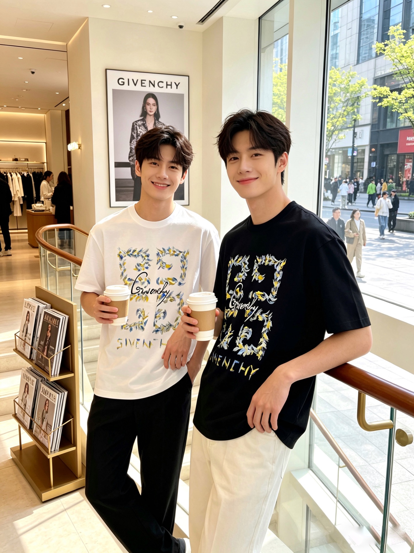 。Givenchy纪梵希💥砸锅卖铁都要上的新款新款原单男士休闲短袖 高端定制 高端版本 时尚百搭爆款⚠️