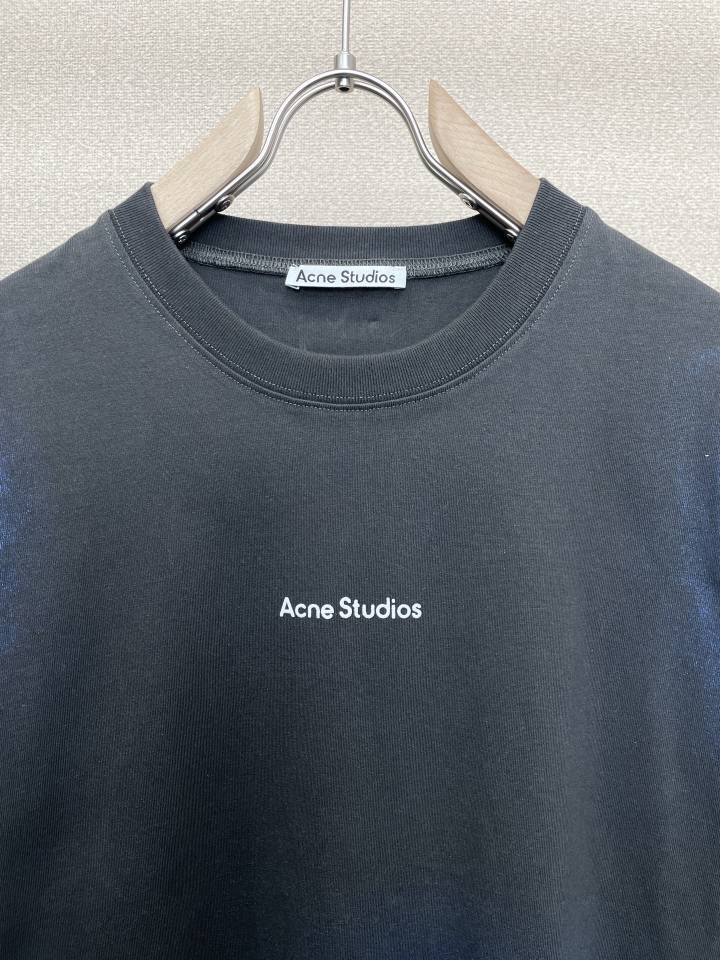 。Acne Studios💥砸锅卖铁都要上的新款新款原单男士休闲短袖 高端定制 高端版本 时尚百搭爆款⚠