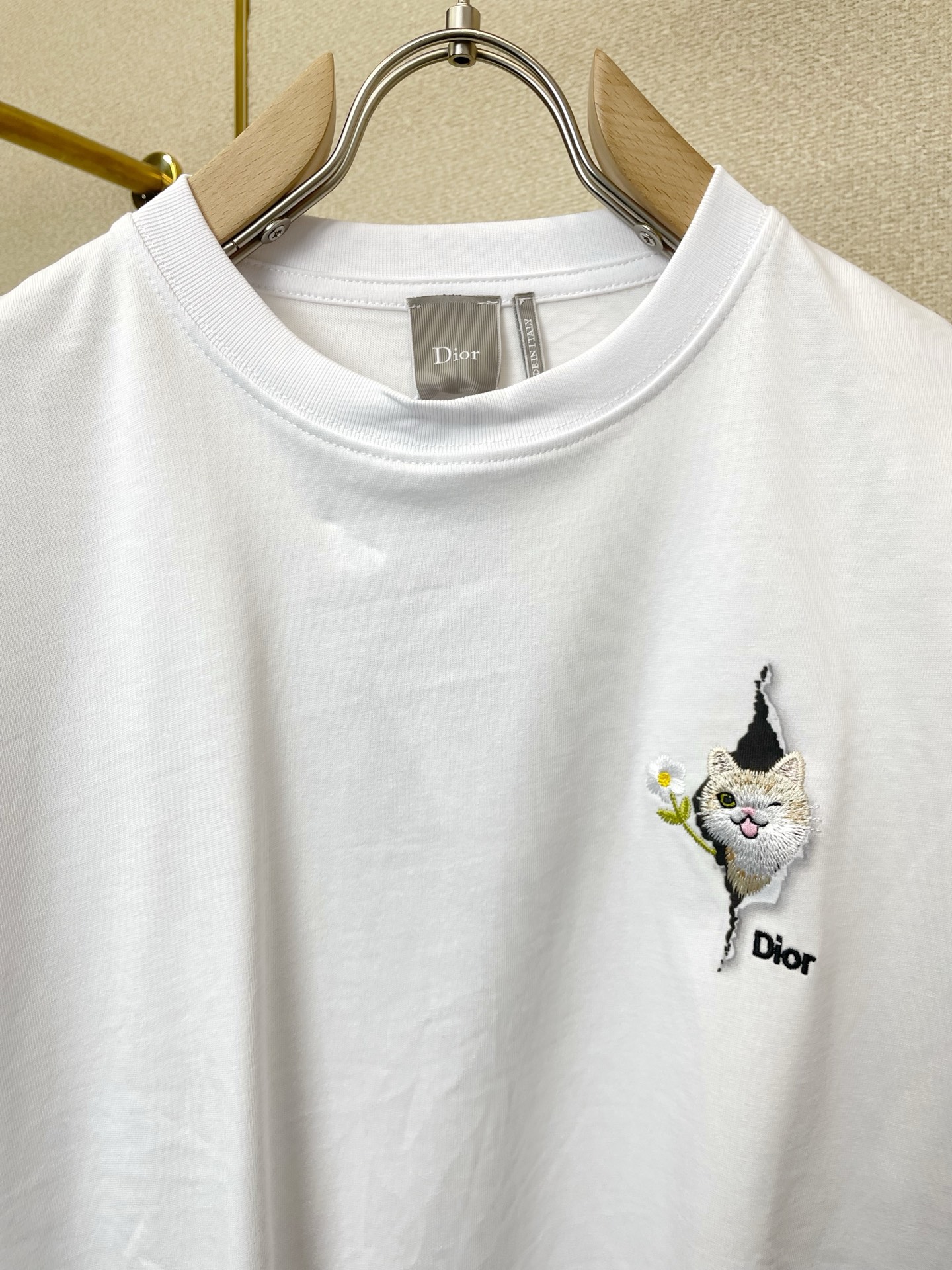 。Dior迪奥💥砸锅卖铁都要上的新款新款原单男士休闲短袖 高端定制 高端版本 时尚百搭爆款⚠️⚠️✨✨进