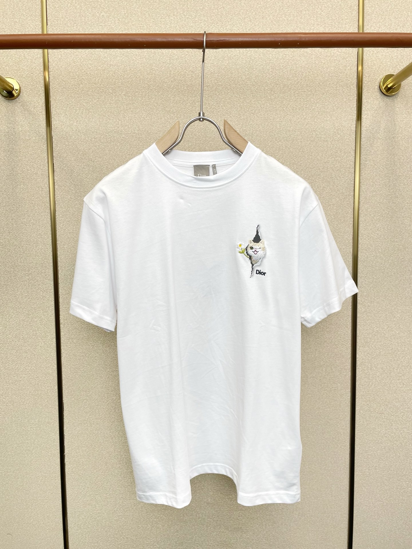 。Dior迪奥💥砸锅卖铁都要上的新款新款原单男士休闲短袖 高端定制 高端版本 时尚百搭爆款⚠️⚠️✨✨进