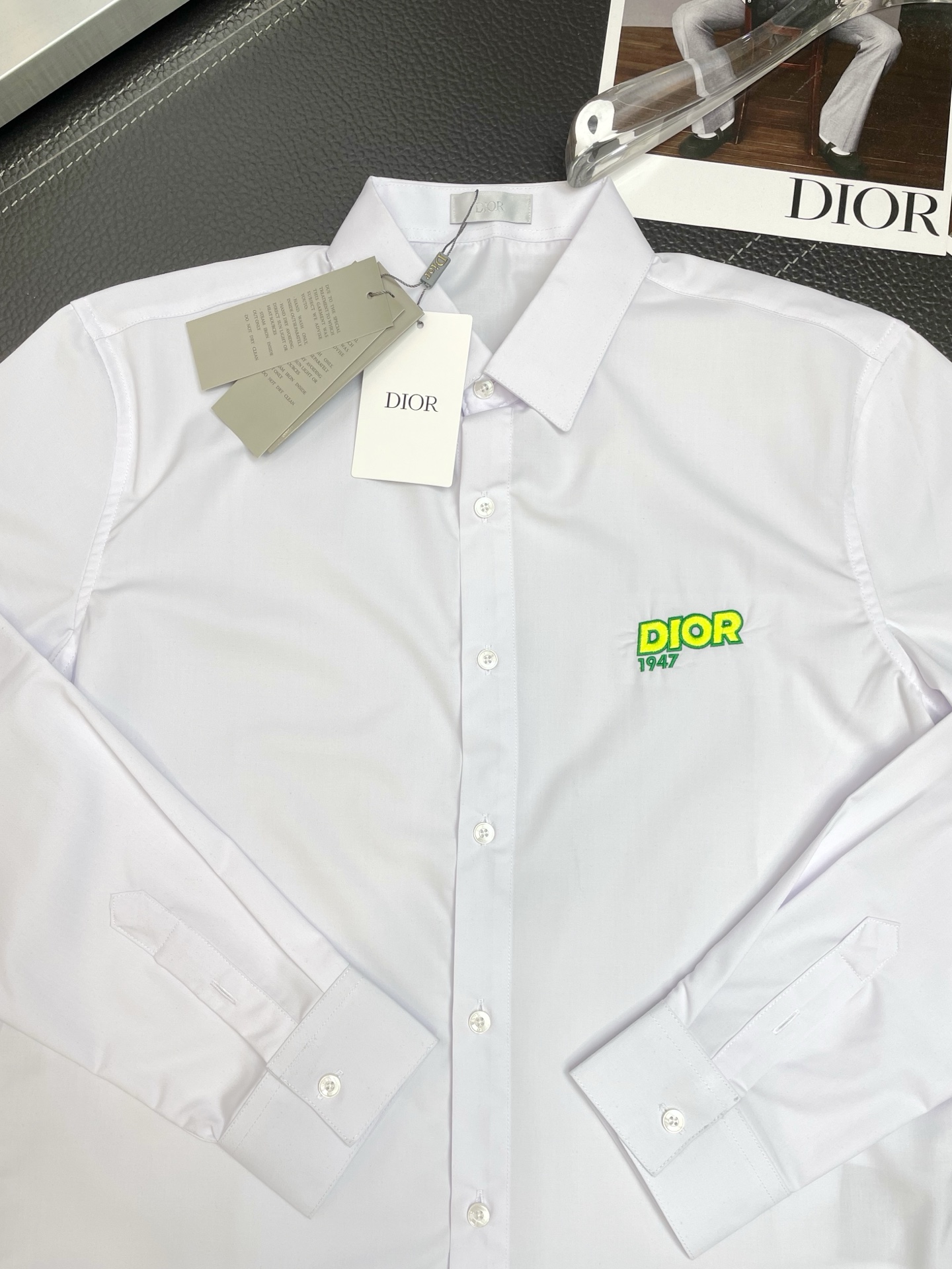 。Dior迪奥💥砸锅卖铁都要上的新款新款男士休闲长袖衬衫 高端定制 高端版本 时尚百搭爆款⚠️⚠️✨✨进