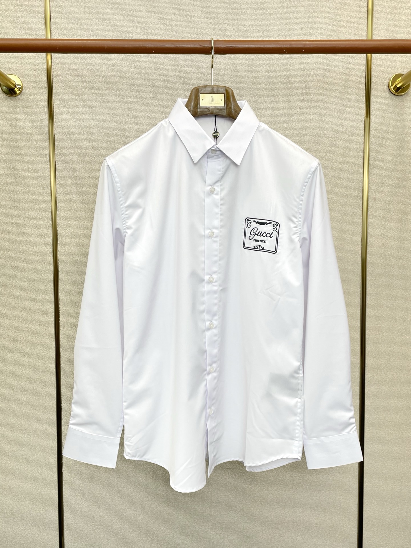 。Gucci古驰💥砸锅卖铁都要上的新款新款男士休闲长袖衬衫 高端定制 高端版本 时尚百搭爆款⚠️⚠️✨✨