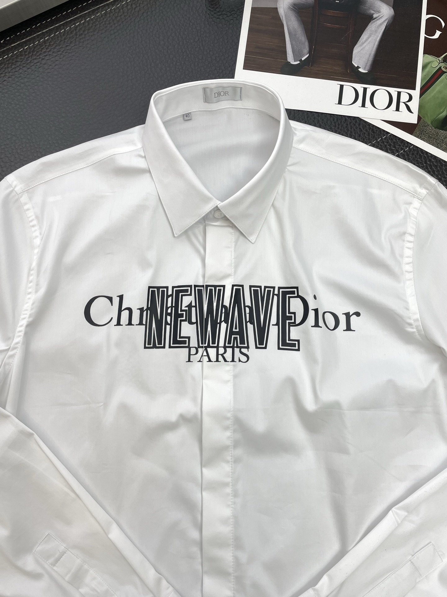 。Dior迪奥💥砸锅卖铁都要上的新款新款男士休闲衬衫 高端定制 高端版本 时尚百搭爆款⚠️⚠️✨✨进口面