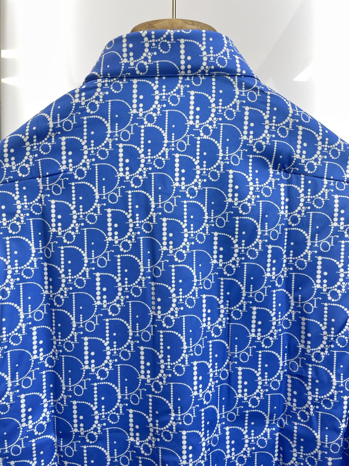 。Dior迪奥💥砸锅卖铁都要上的新款新款男士休闲衬衫 高端定制 高端版本 时尚百搭爆款⚠️⚠️✨✨进口面