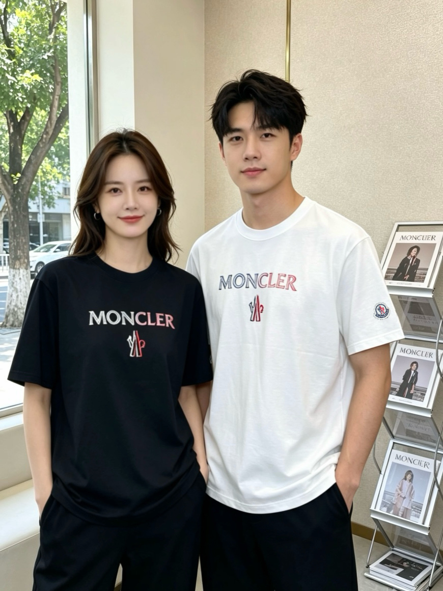 。Moncler蒙口💥砸锅卖铁都要上的新款新款男士休闲短袖 高端定制 高端版本 时尚百搭爆款⚠️⚠️✨✨