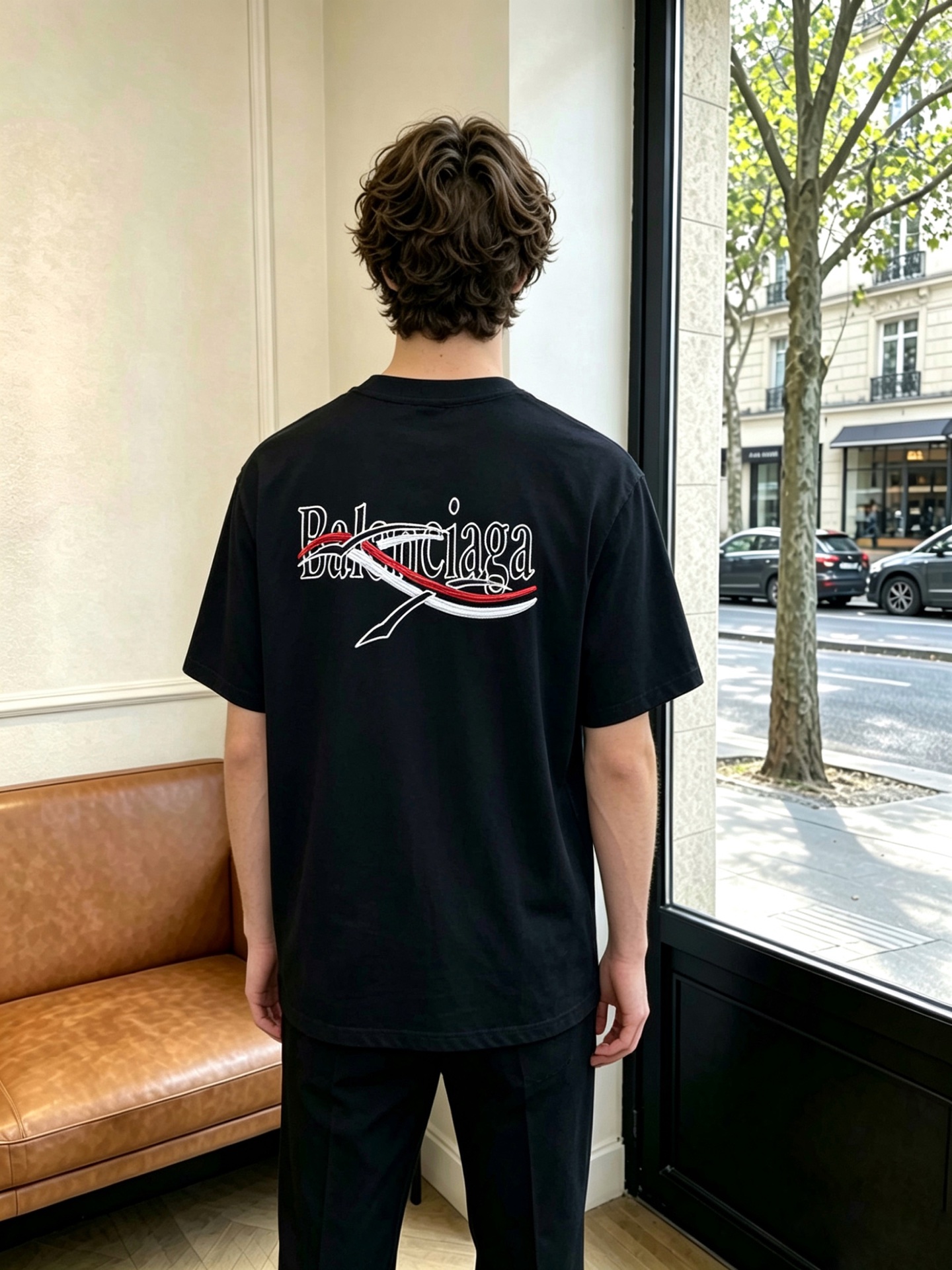 。Balenciaga巴黎世家💥砸锅卖铁都要上的新款新款男士休闲短袖 高端定制 高端版本 时尚百搭爆款⚠