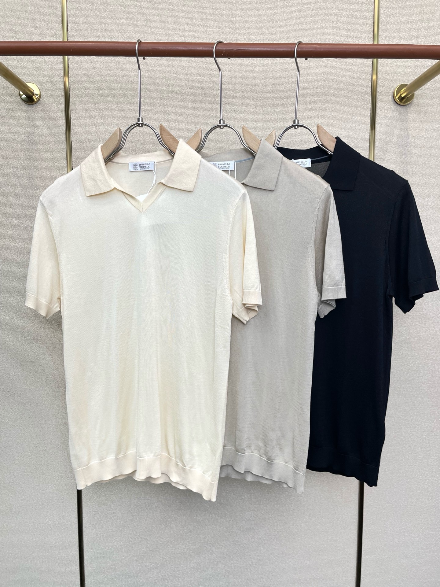 。BC-Brunello Cucinali布鲁内洛·库奇内利💥砸锅卖铁都要上的新款新款原单男士休闲短袖 