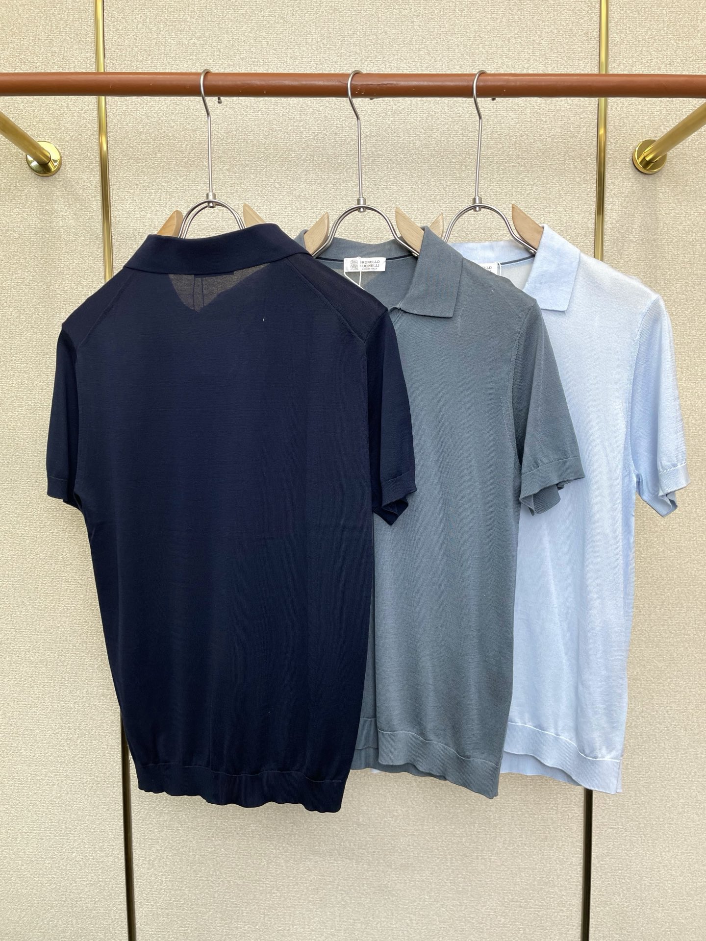 。BC-Brunello Cucinali布鲁内洛·库奇内利💥砸锅卖铁都要上的新款新款原单男士休闲短袖 