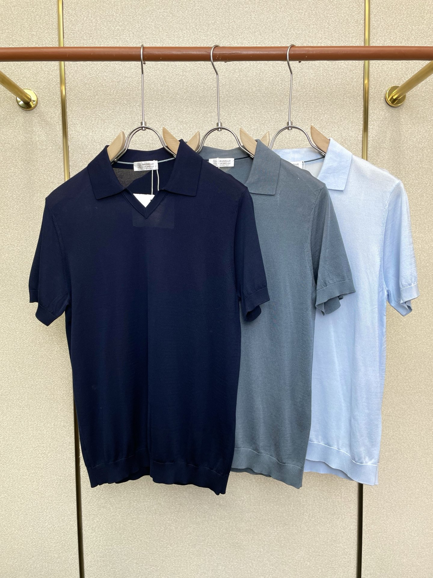 。BC-Brunello Cucinali布鲁内洛·库奇内利💥砸锅卖铁都要上的新款新款原单男士休闲短袖 