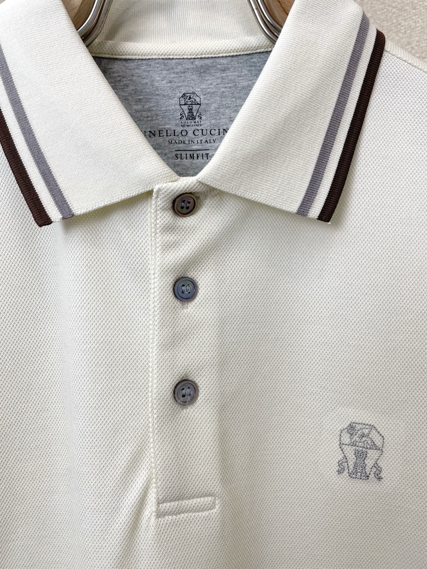 。BC-Brunello Cucinali布鲁内洛·库奇内利💥砸锅卖铁都要上的新款新款原单男士休闲短袖 