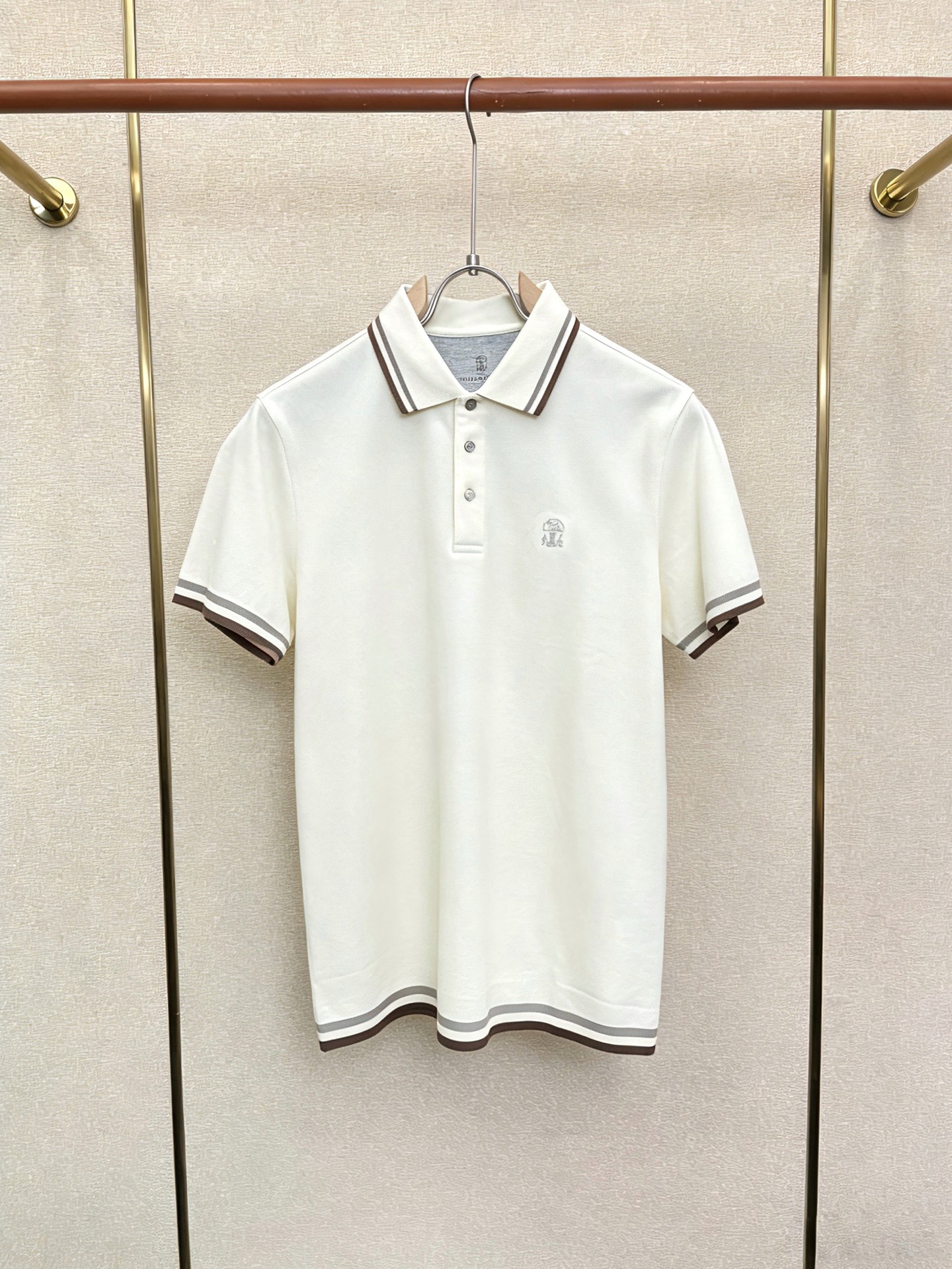 。BC-Brunello Cucinali布鲁内洛·库奇内利💥砸锅卖铁都要上的新款新款原单男士休闲短袖 