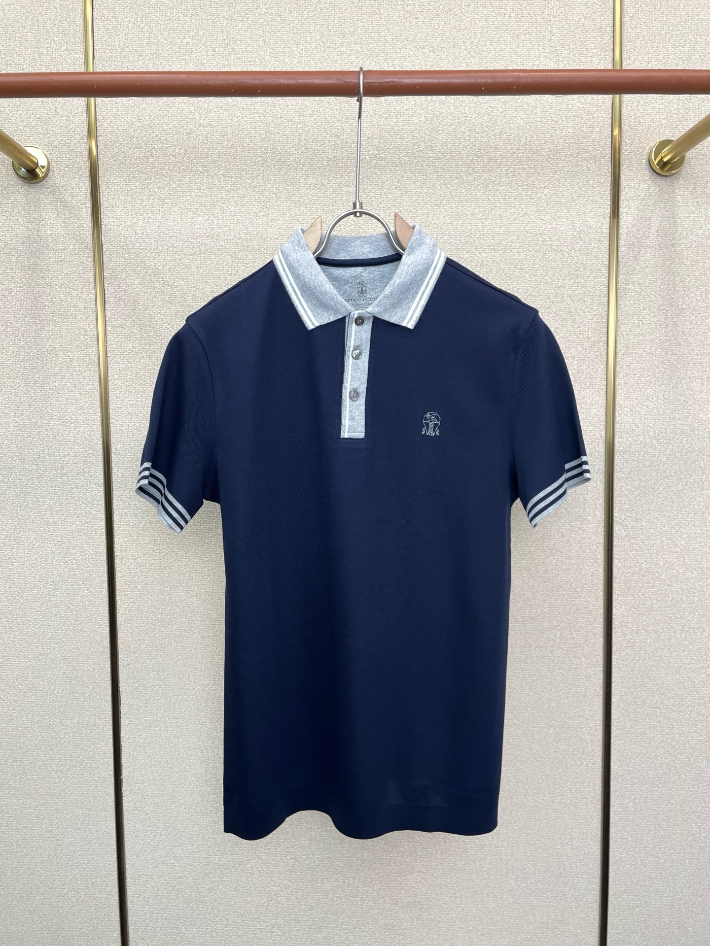 。BC-Brunello Cucinali布鲁内洛·库奇内利💥砸锅卖铁都要上的新款新款原单男士休闲短袖 