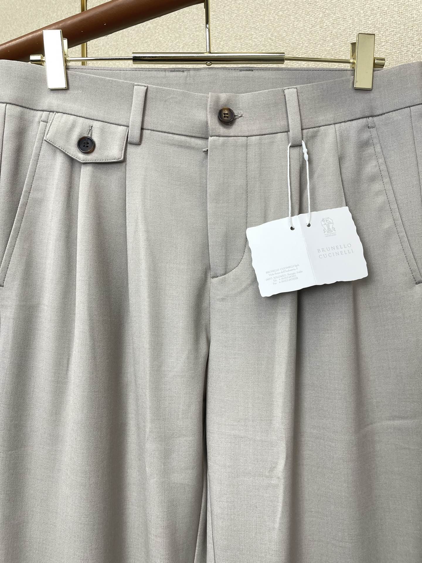 。BC-Brunello Cucineli 布鲁内洛·库奇内利💥砸锅卖铁都要上的新款新款休闲裤 高端版本