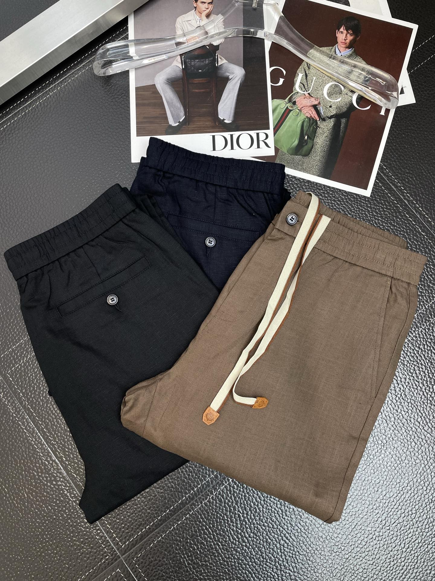 。Loro Piana-Loro Piana 诺悠翩雅💥砸锅卖铁都要上的新款新款休闲裤 高端版本！专柜定