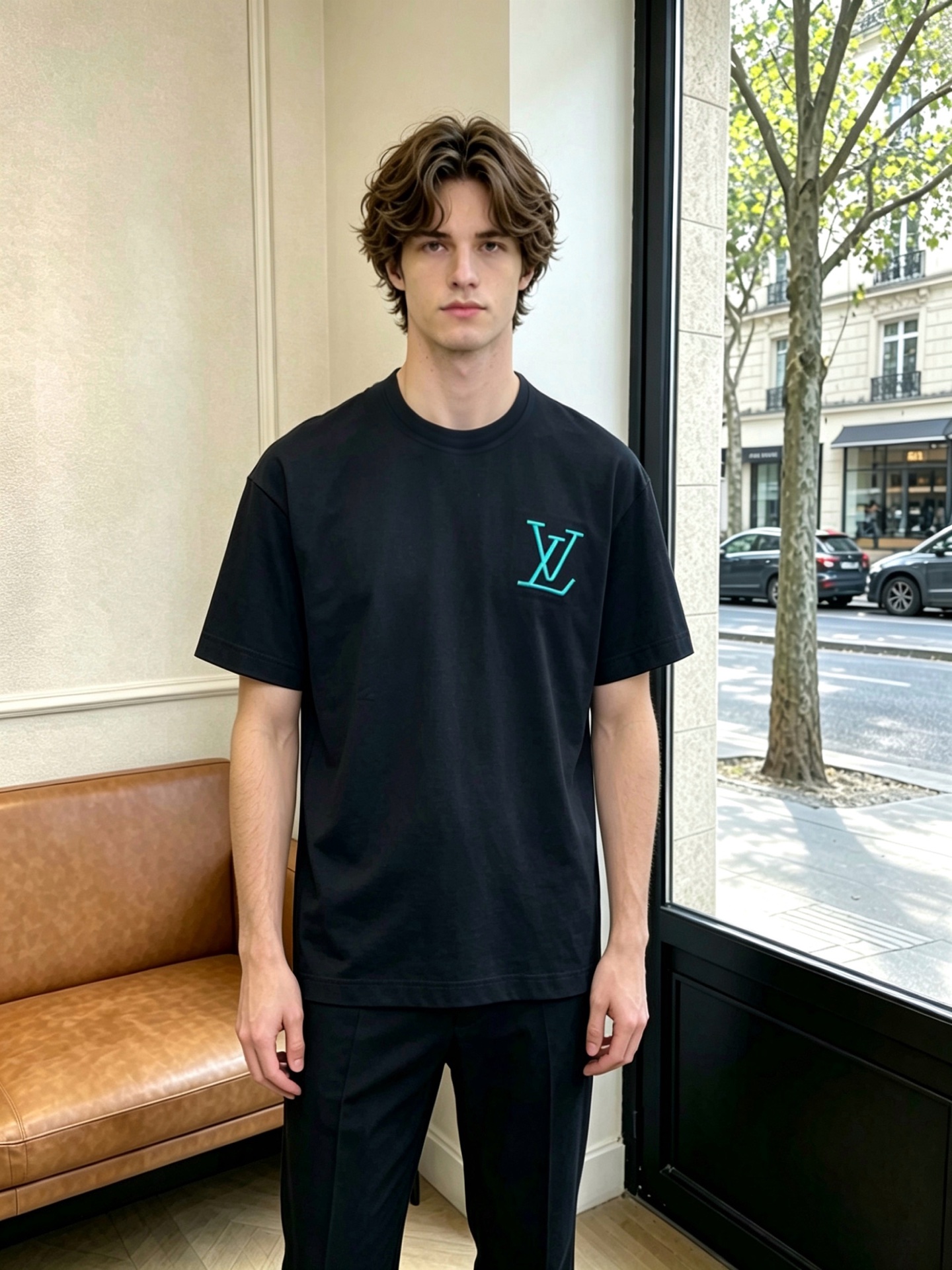 NO:776190,.Louis Vuitton Louis Vuitton exclusively supplies new original men's casual short sleeves. High-end customization. High-end version. Fashionable and versatile imported fabrics. Super soft and delicate feel. Skin-friendly and comfortable to wear. High-end boutique. The upper body is exquisitely made by the factory. A must-have item for men. Complete with three standards. Size 46-54,, louis vuitton, louis vuitton, T-shirt,19860909.Louis Vuitton路易威登独家专供新款原单男士休闲短袖 高端定制 高端版本 时尚百搭爆款进口面料 手感超柔软细腻 穿着亲肤舒适 高端精品 代工厂精细做上身非常赞 男士必备单品 三标齐全 码数46-54,,louis vuitton,louis vuitton,T-shirt,,Men's clothing