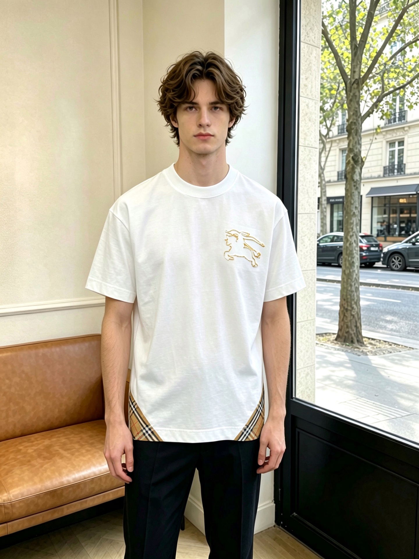 。Burberry巴宝莉💥砸锅卖铁都要上的新款新款原单男士休闲短袖 高端定制 高端版本 时尚百搭爆款⚠️