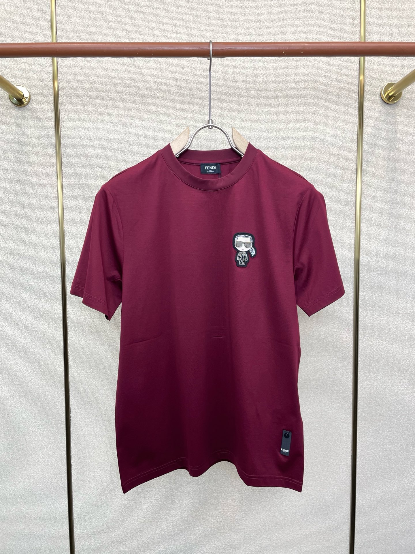 。FENDI芬迪💥独家专供新款原单男士休闲短袖 高端定制 高端版本 时尚百搭爆款⚠️⚠️✨✨进口面料 手