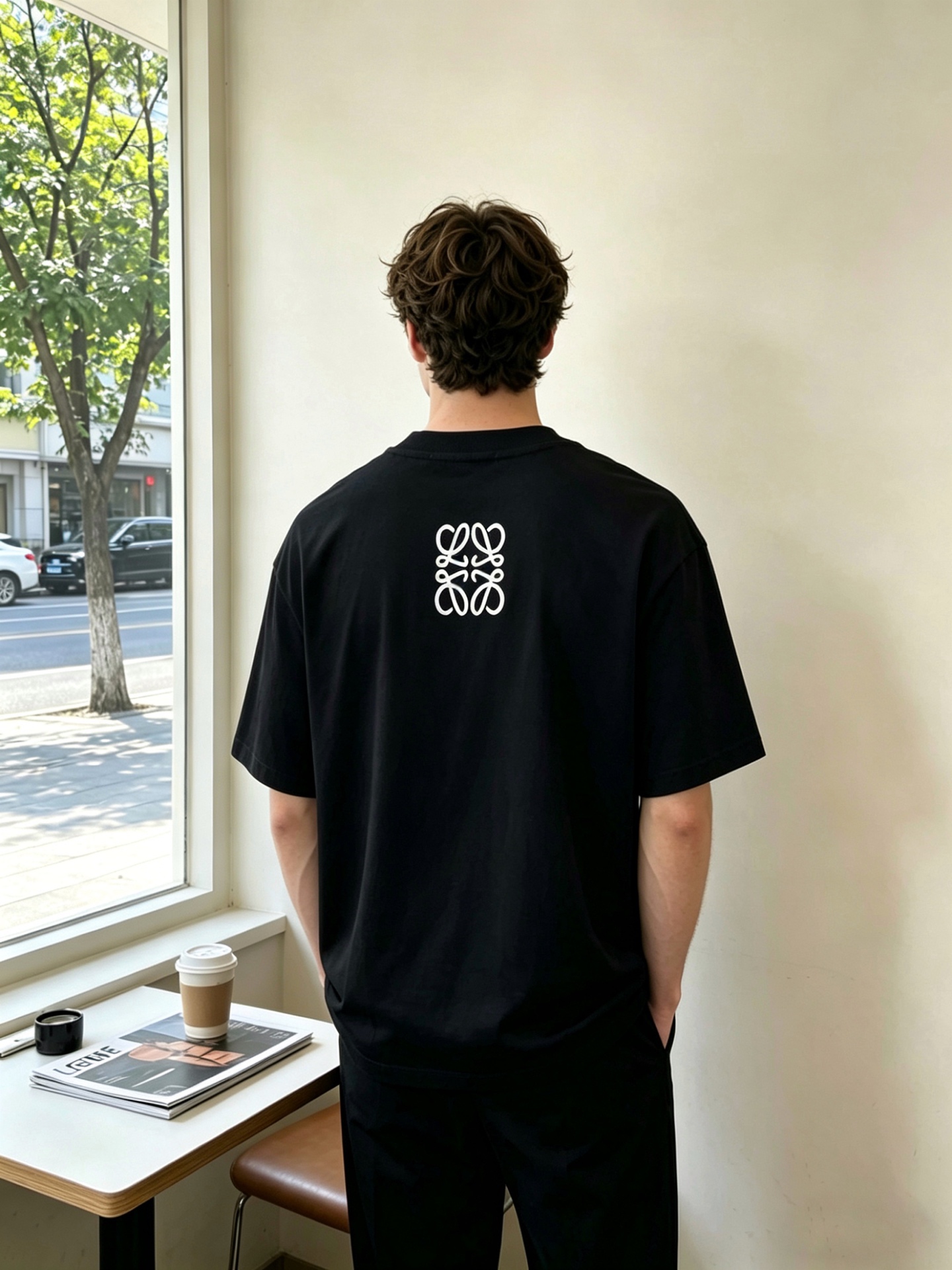 。LOEWE罗意威💥独家专供新款原单男士休闲短袖 高端定制 高端版本 时尚百搭爆款⚠️⚠️✨✨进口面料 