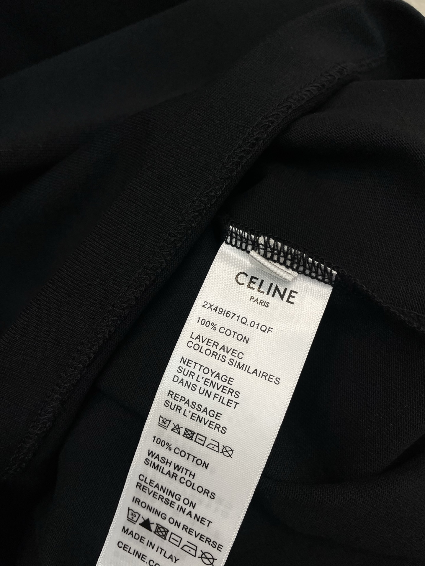 。CELINE赛琳💥砸锅卖铁都要上的新款新款原单男士休闲短袖 高端定制 高端版本 时尚百搭爆款⚠️⚠️✨