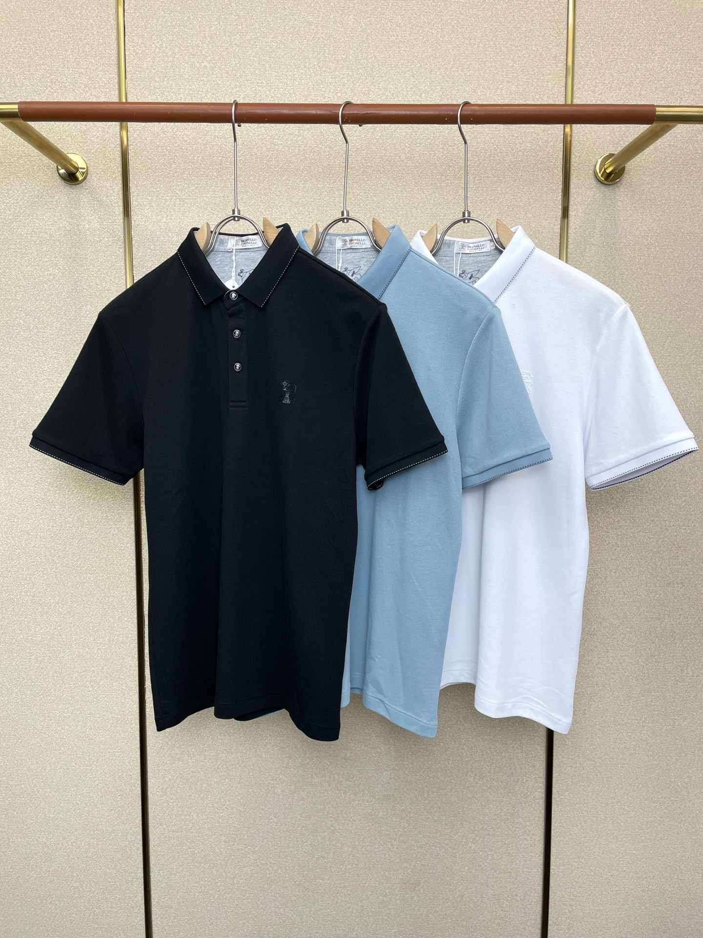 。BC-Brunello Cucinali布鲁内洛·库奇内利💥砸锅卖铁都要上的新款新款原单男士休闲Pol