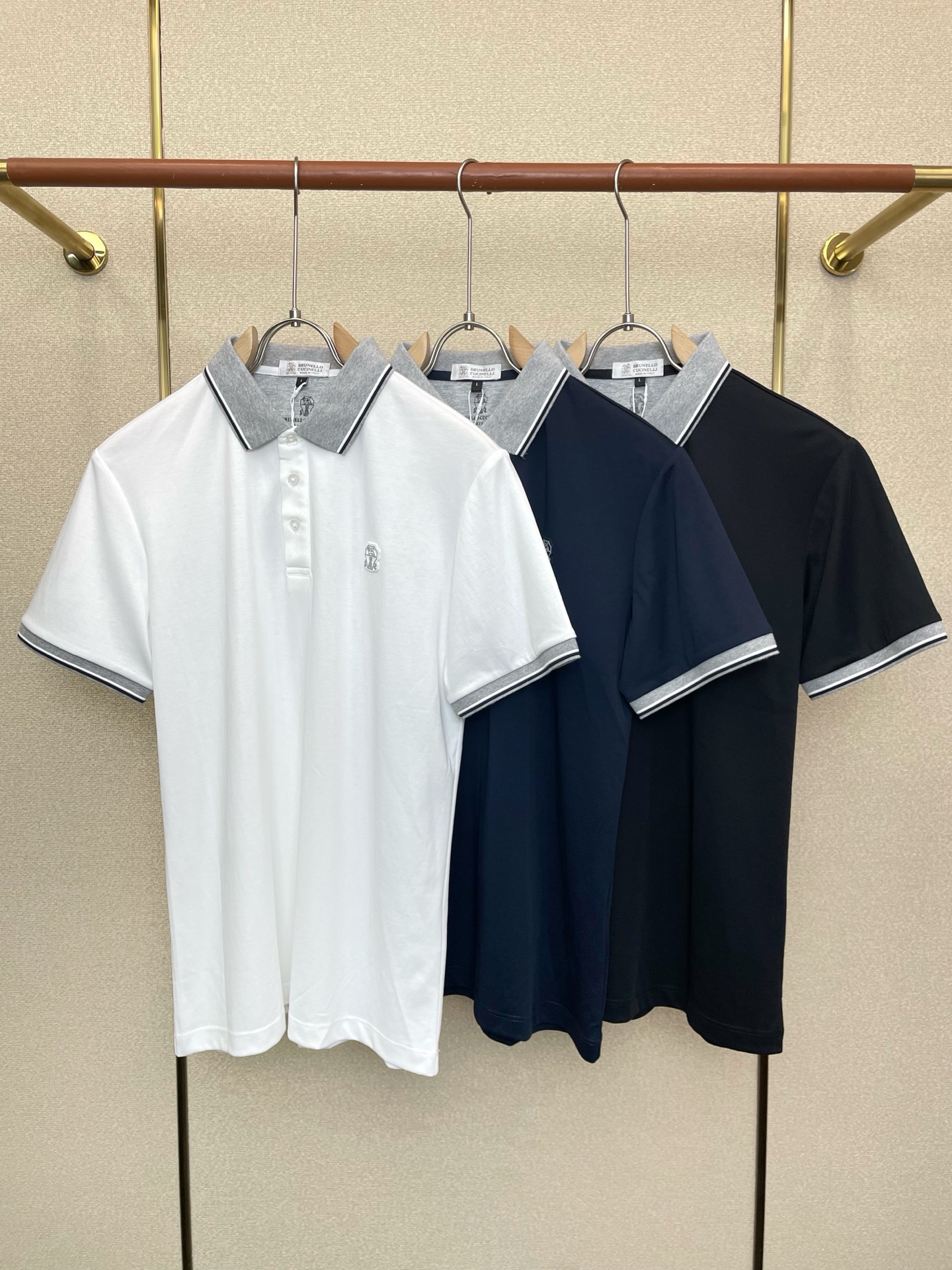 。BC-Brunello Cucinali布鲁内洛·库奇内利💥砸锅卖铁都要上的新款新款原单男士休闲Pol