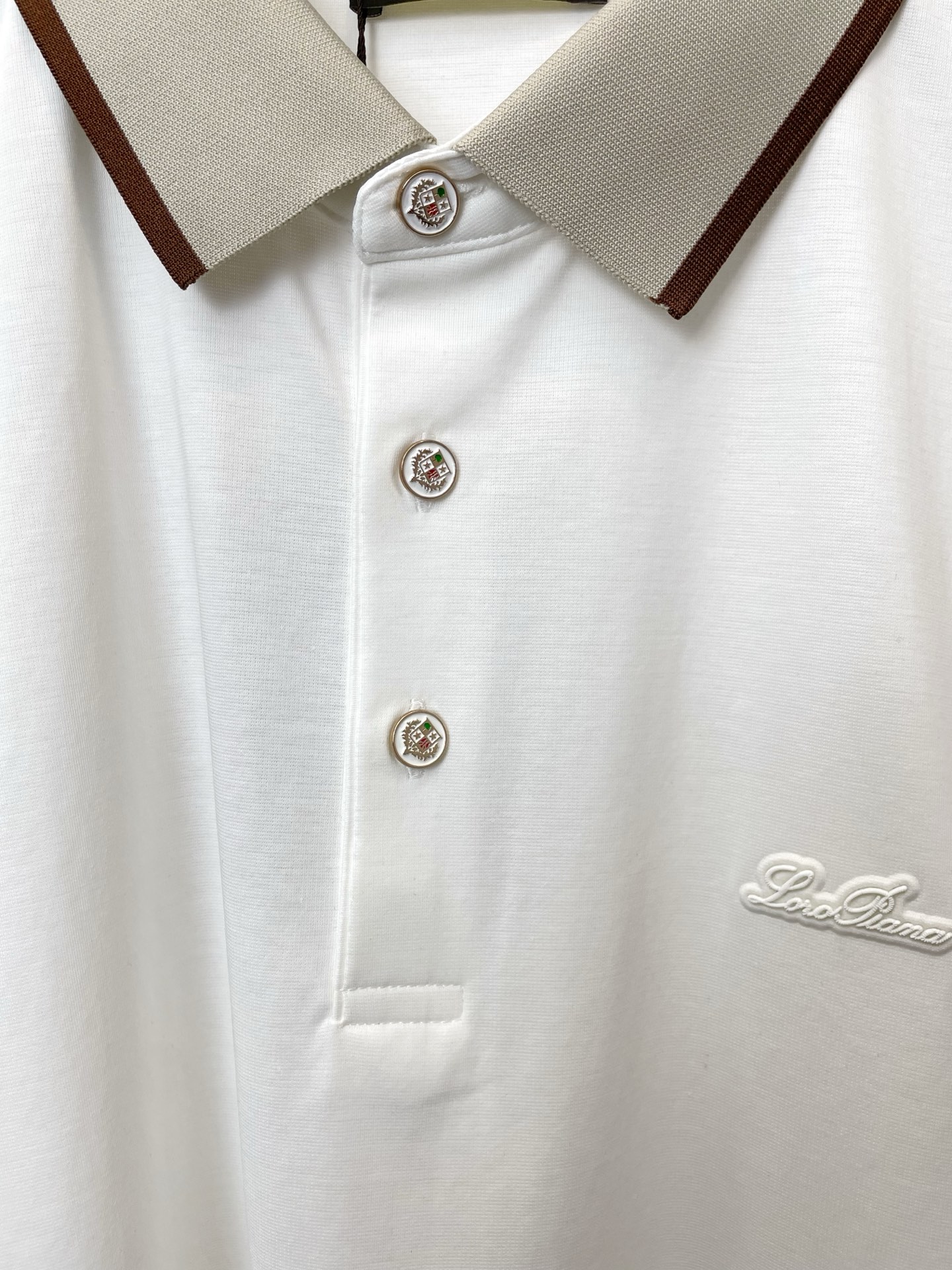 。Loro Piana-Loro Piana诺悠翩雅💥砸锅卖铁都要上的新款新款原单男士休闲PoLo短袖 