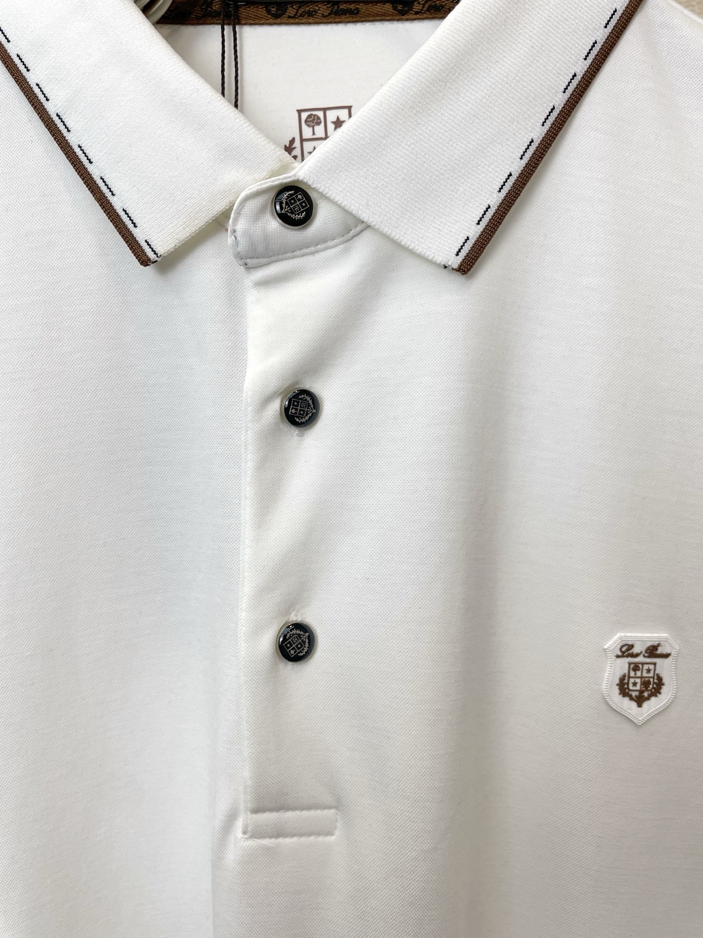 。Loro Piana-Loro Piana诺悠翩雅💥砸锅卖铁都要上的新款新款原单男士休闲PoLo短袖 