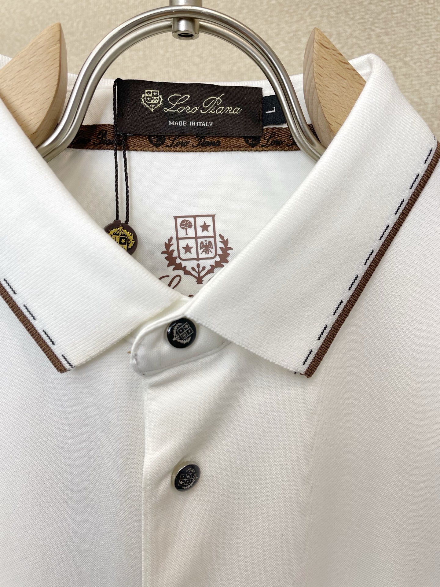 。Loro Piana-Loro Piana诺悠翩雅💥砸锅卖铁都要上的新款新款原单男士休闲PoLo短袖 