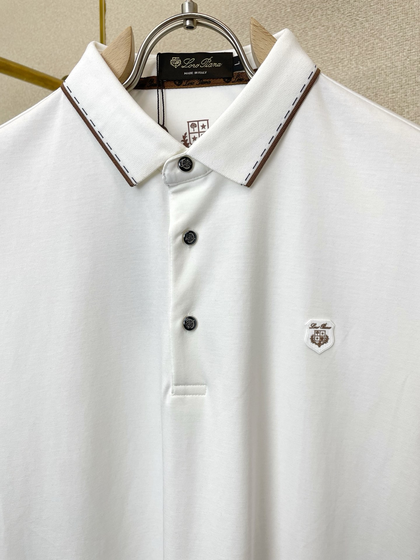 。Loro Piana-Loro Piana诺悠翩雅💥砸锅卖铁都要上的新款新款原单男士休闲PoLo短袖 