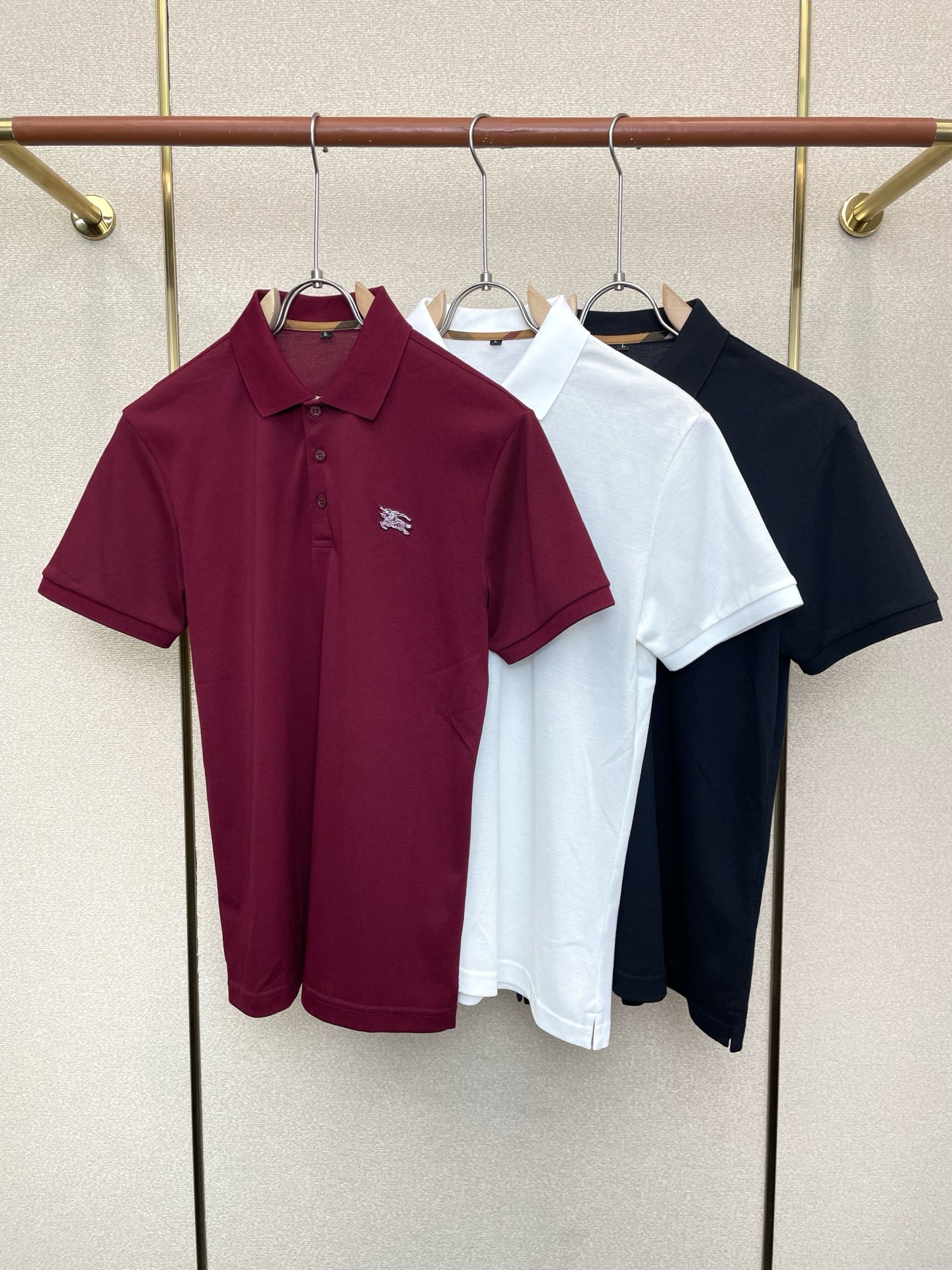 。Burberry巴宝莉💥砸锅卖铁都要上的新款新款原单男士休闲Polo短袖 高端定制 高端版本 时尚百搭