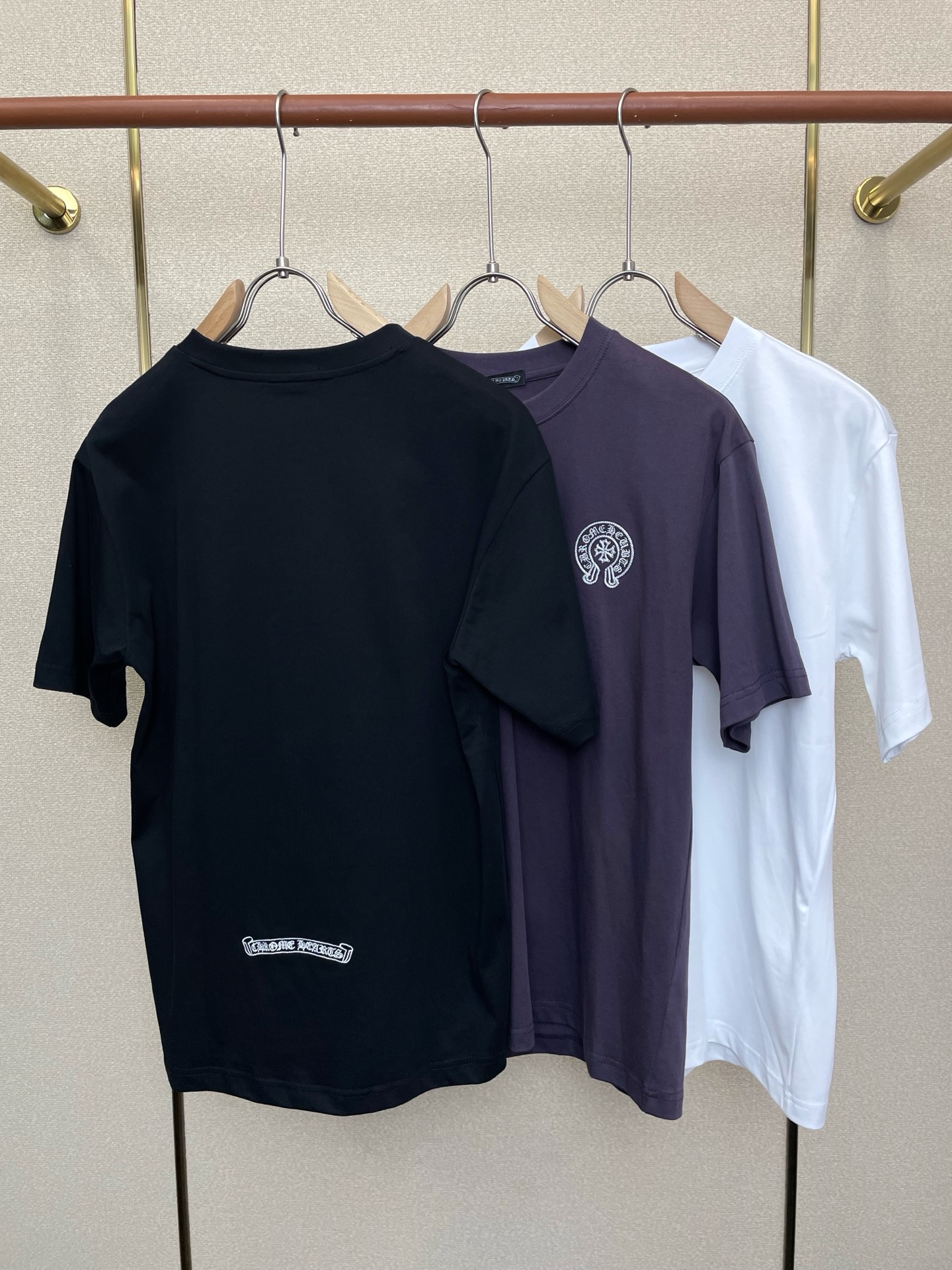 。Chrome hearts克罗心💥砸锅卖铁都要上的新款新款原单男士休闲短袖 高端定制 高端版本 时尚百