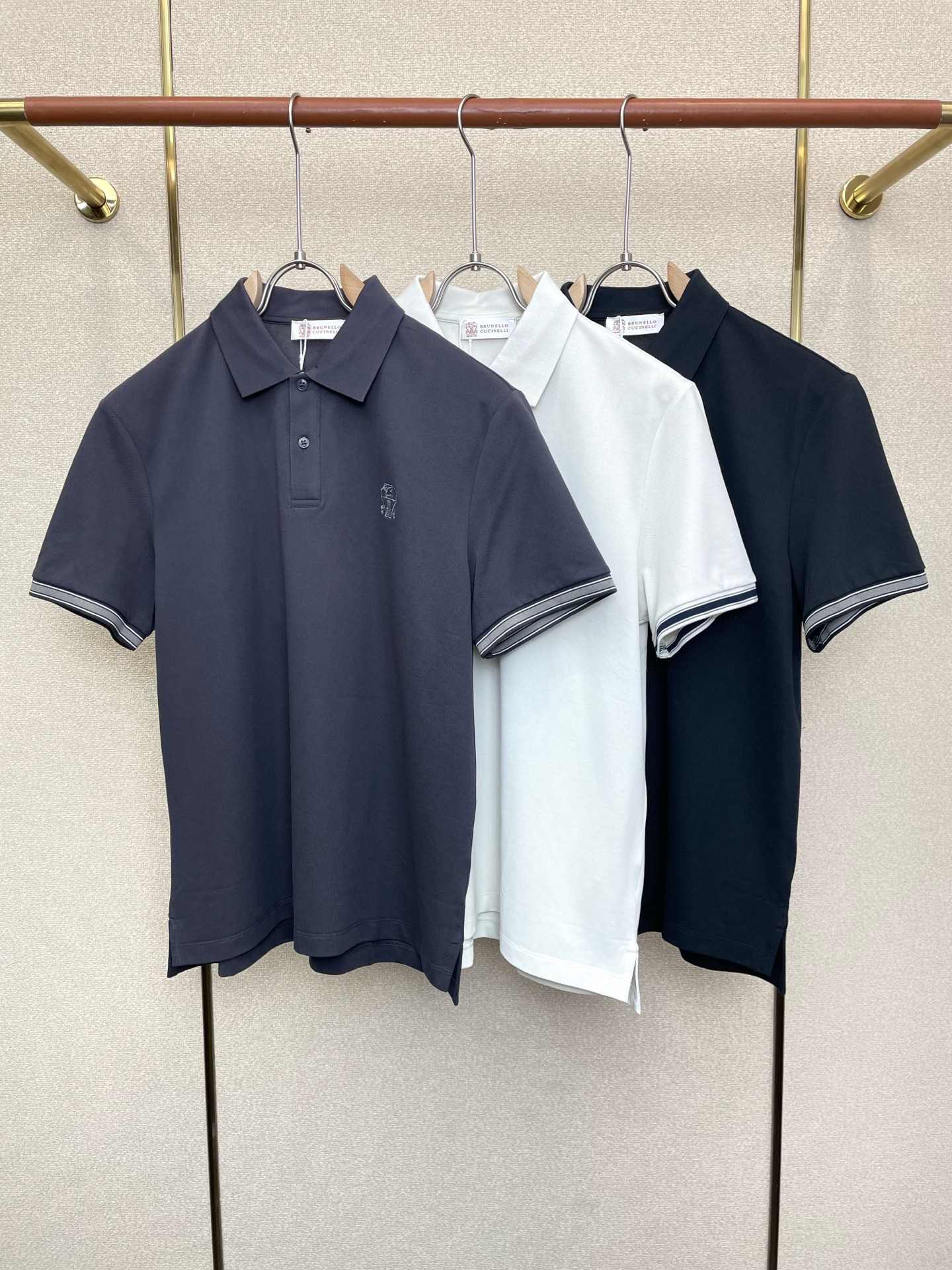 。BC-Brunello Cucinali布鲁内洛·库奇内利💥砸锅卖铁都要上的新款新款原单男士休闲短袖 