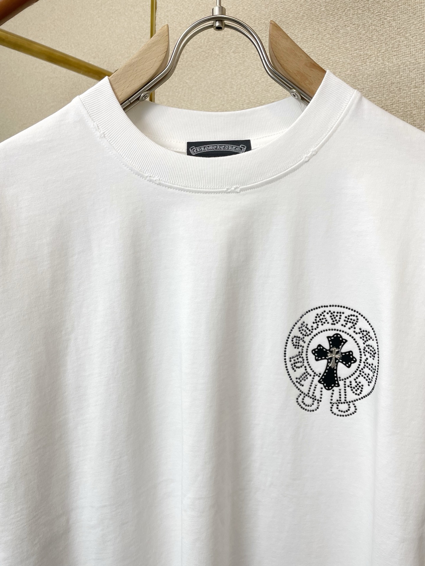 。Chrome hearts克罗心💥独家专供新款原单男士休闲短袖 高端定制 高版本 时尚百搭爆款⚠️⚠️