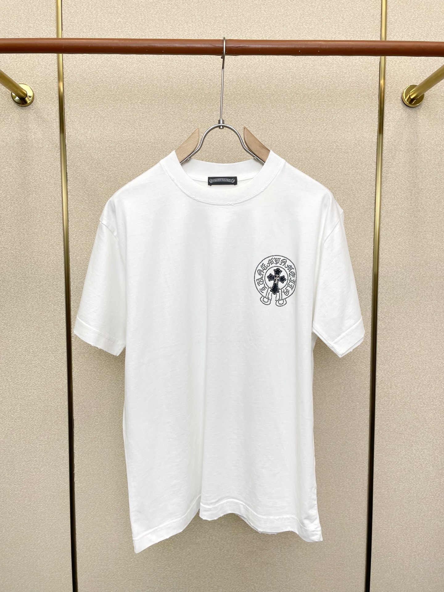 。Chrome hearts克罗心💥独家专供新款原单男士休闲短袖 高端定制 高版本 时尚百搭爆款⚠️⚠️