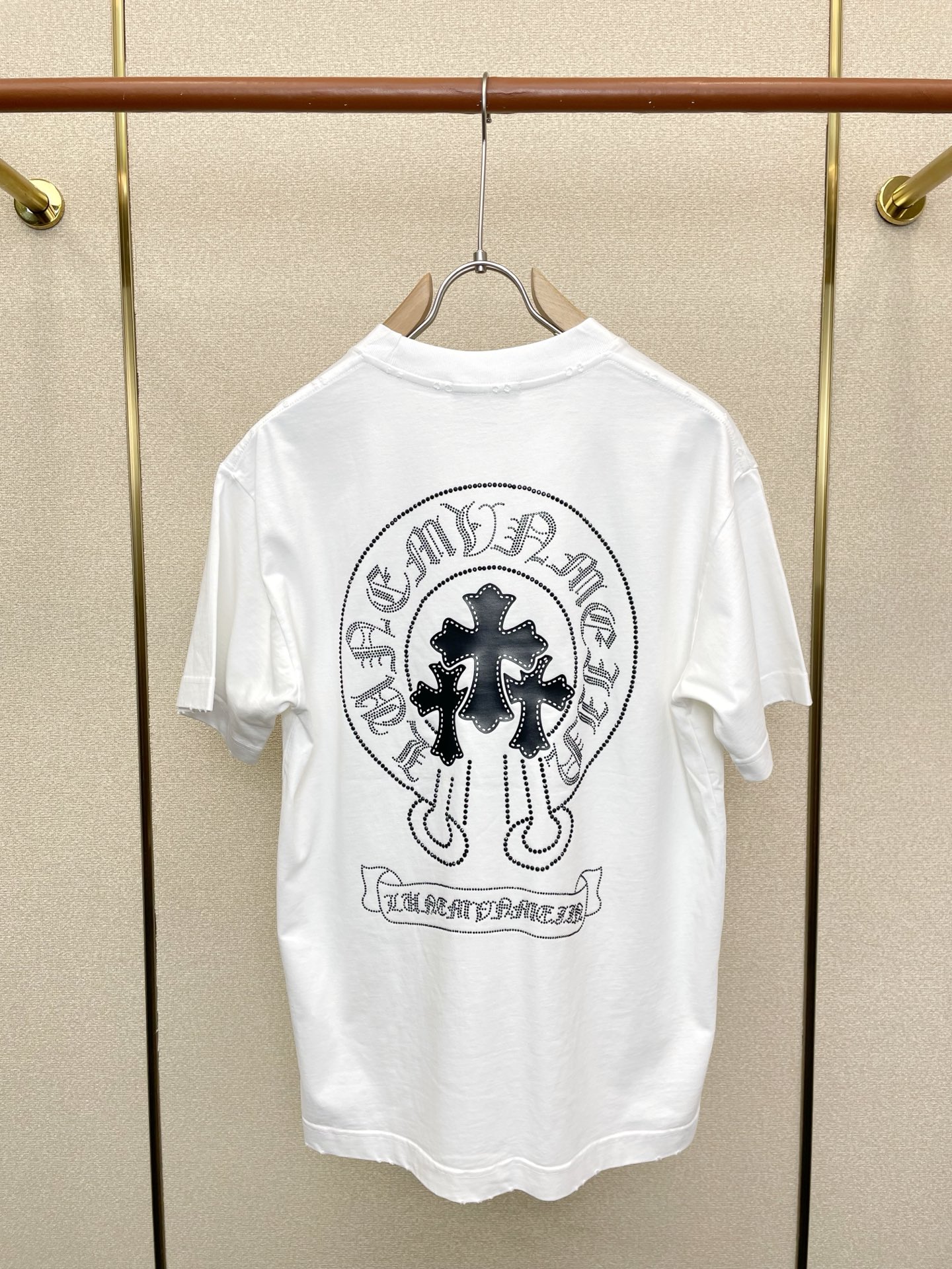 。Chrome hearts克罗心💥独家专供新款原单男士休闲短袖 高端定制 高版本 时尚百搭爆款⚠️⚠️