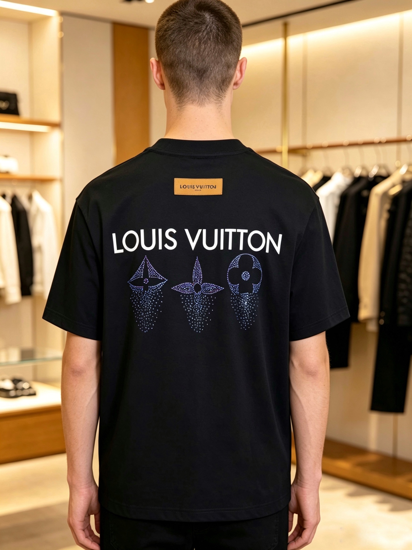 。Louis Vuitton路易威登💥独家专供新款原单男士休闲短袖 高端定制 高版本 时尚百搭爆款⚠️⚠