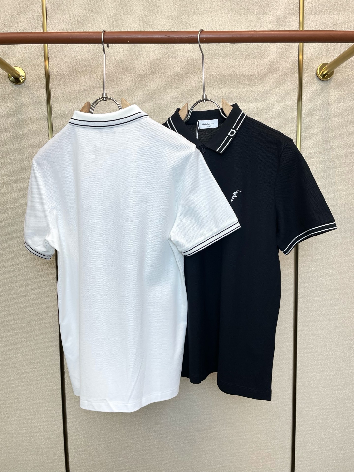 。FERRAGAMO菲拉格慕💥独家专供新款原单男士休闲短袖 高端定制 高端版本 时尚百搭爆款⚠️⚠️✨✨