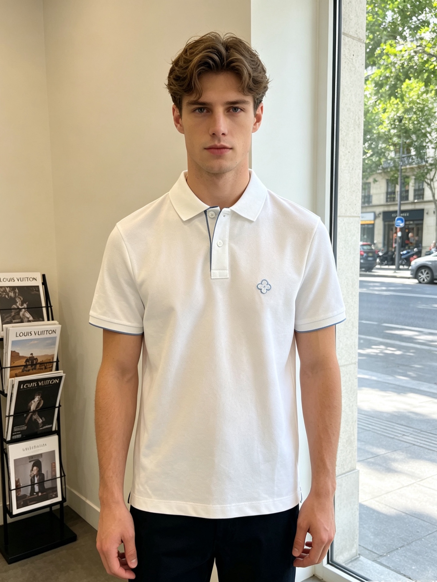 。Louis Vuitton路易威登💥独家专供新款原单男士休闲短袖 高端定制 高端版本 时尚百搭爆款⚠️