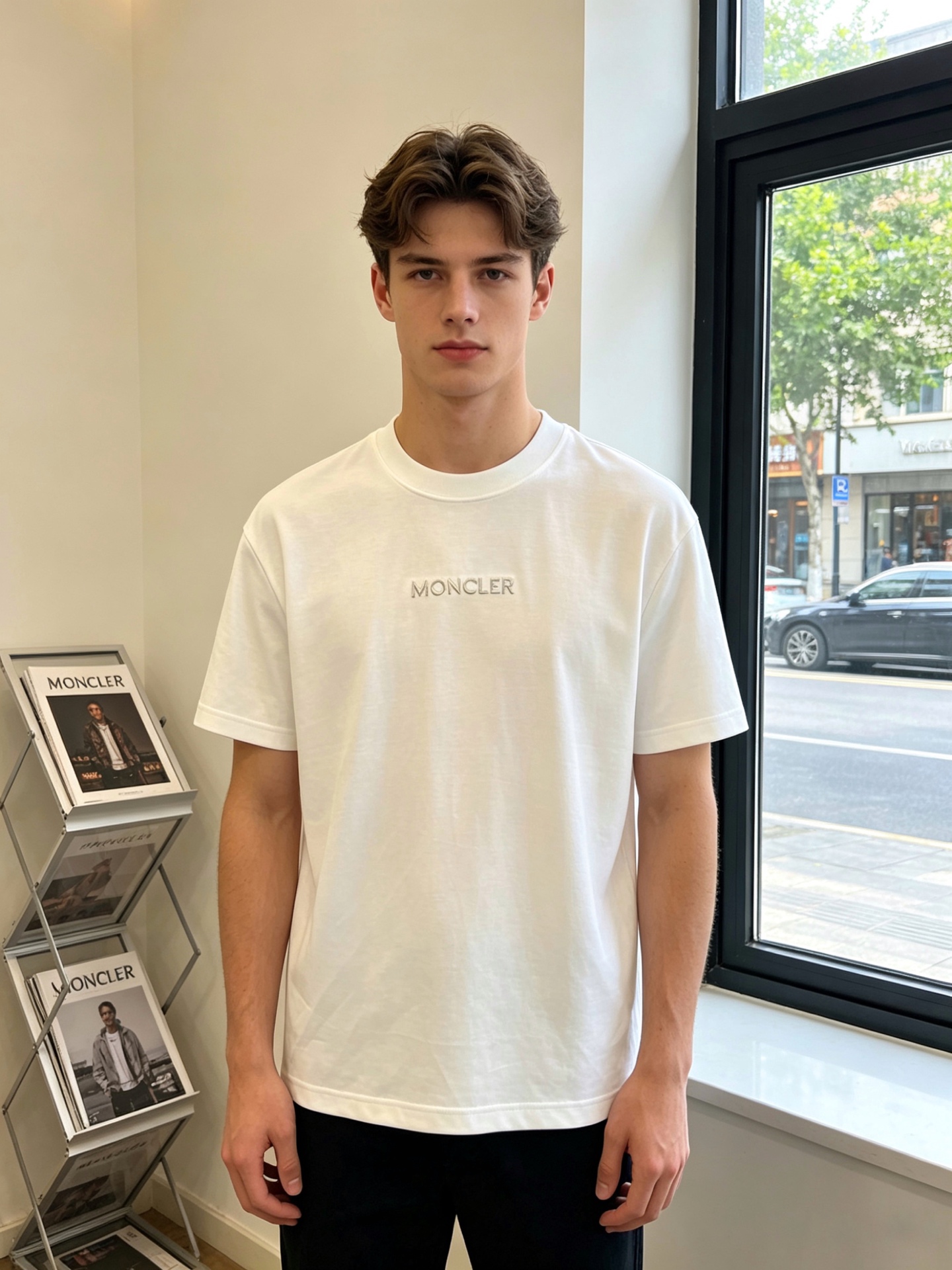 。Moncler蒙口💥独家专供新款原单男士休闲短袖 高端定制 高端版本 时尚百搭爆款⚠️⚠️✨✨进口面料