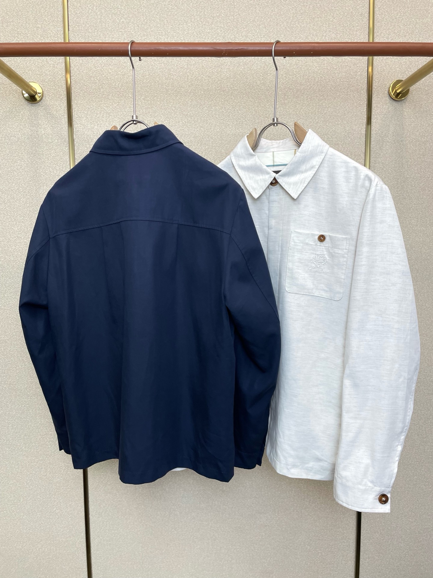 。Loro Piana-Loro Piana诺悠翩雅💥独家专供新款原单男士休闲翻领夹克外套 高端定制 高