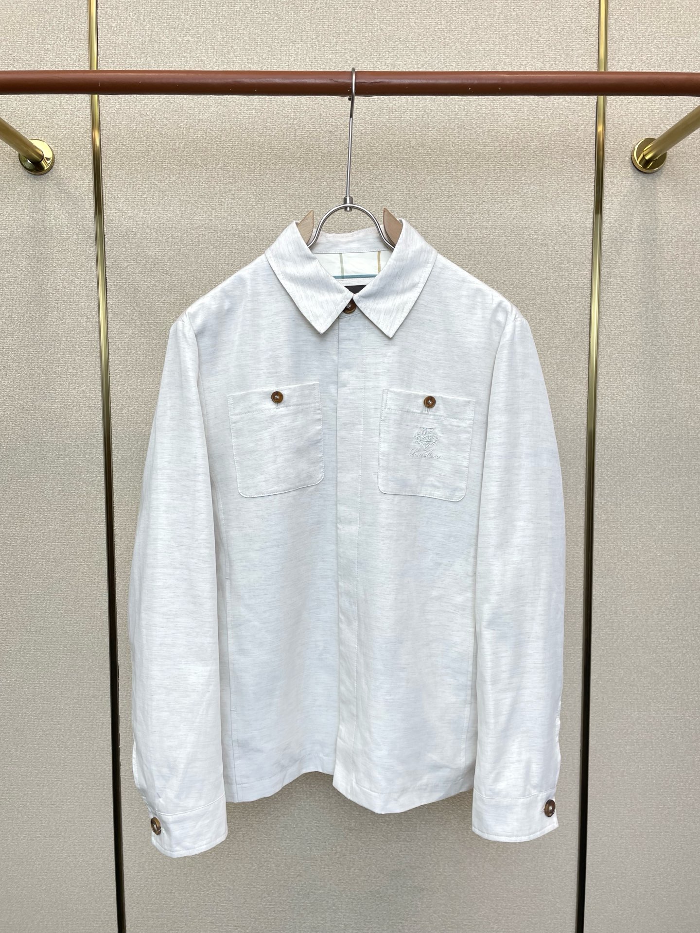 。Loro Piana-Loro Piana诺悠翩雅💥独家专供新款原单男士休闲翻领夹克外套 高端定制 高