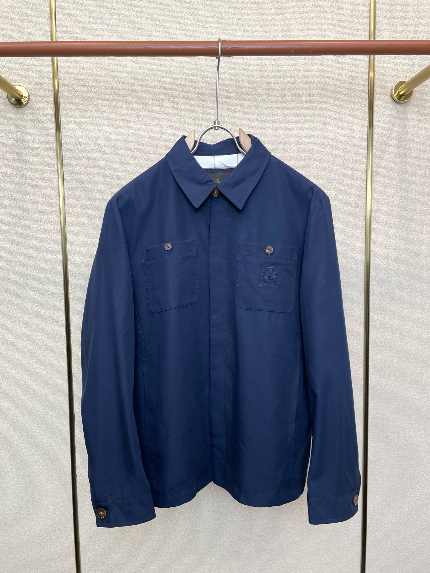 。Loro Piana-Loro Piana诺悠翩雅💥独家专供新款原单男士休闲翻领夹克外套 高端定制 高