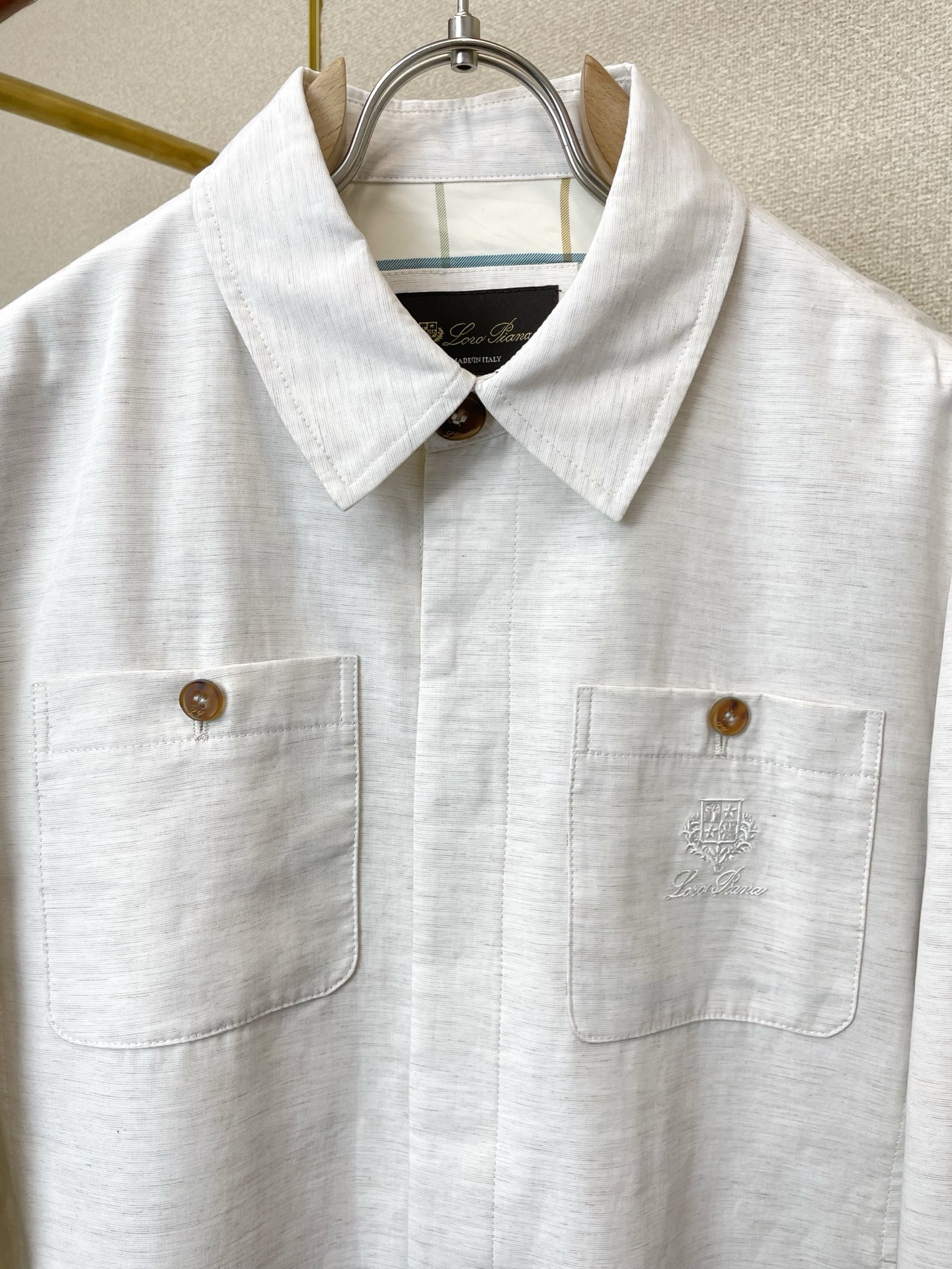 。Loro Piana-Loro Piana诺悠翩雅💥独家专供新款原单男士休闲翻领夹克外套 高端定制 高