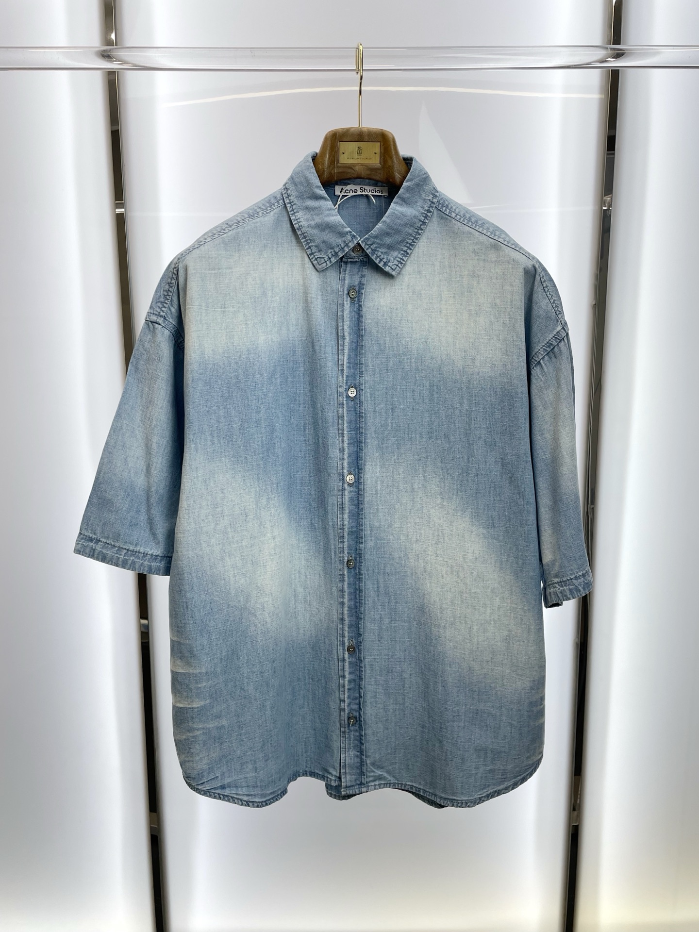 。Acne Studios💥独家专供新款原单男士休闲短袖开衫 高端定制 高端版本 时尚百搭爆款⚠️⚠️✨